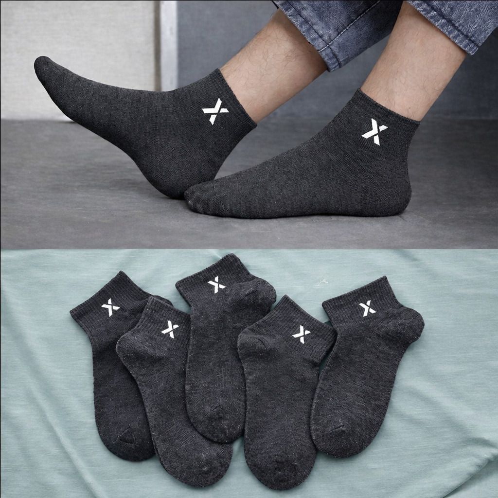 reckzoz Men Solid Ankle Length-picture-14