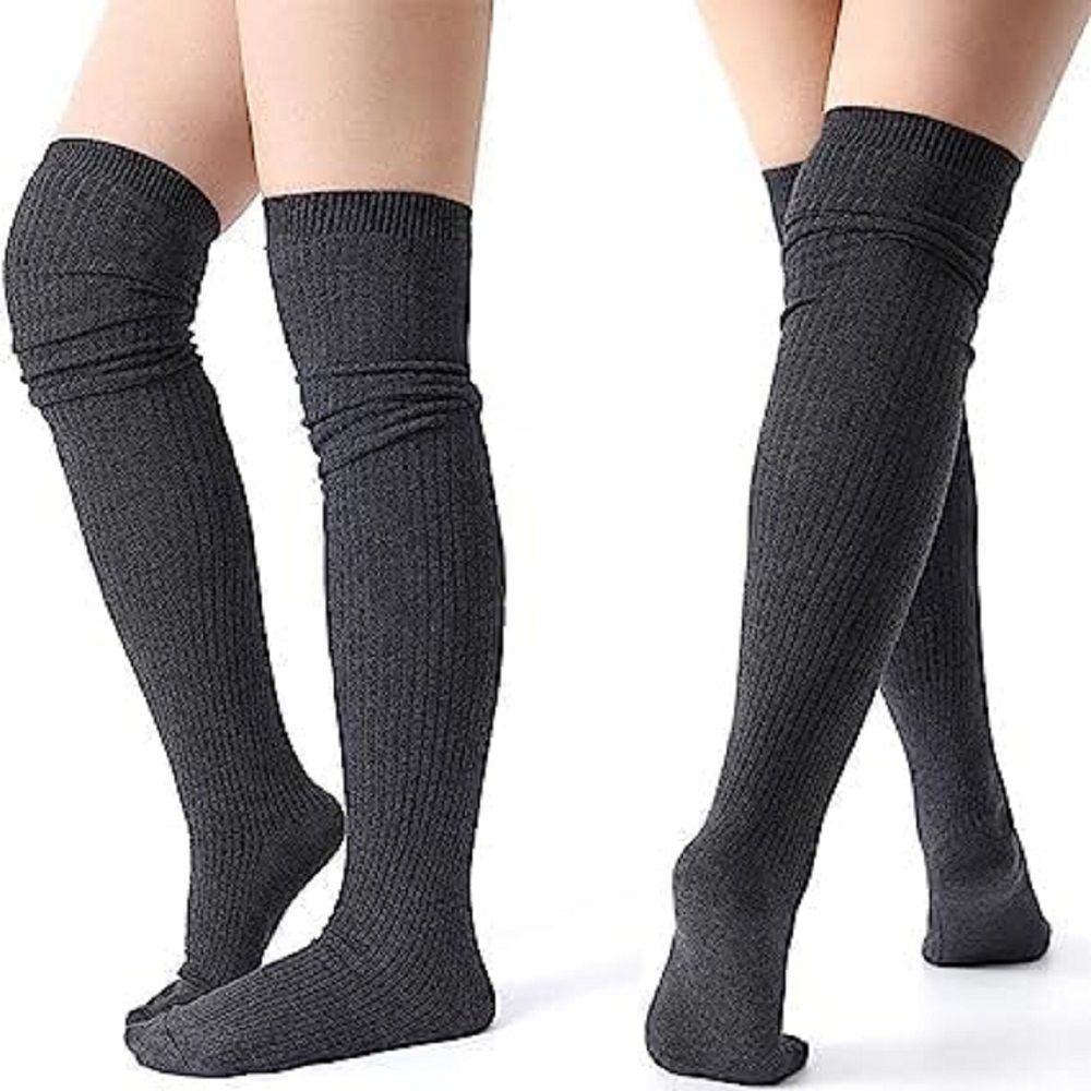 myynti Women Solid Knee High-picture-23