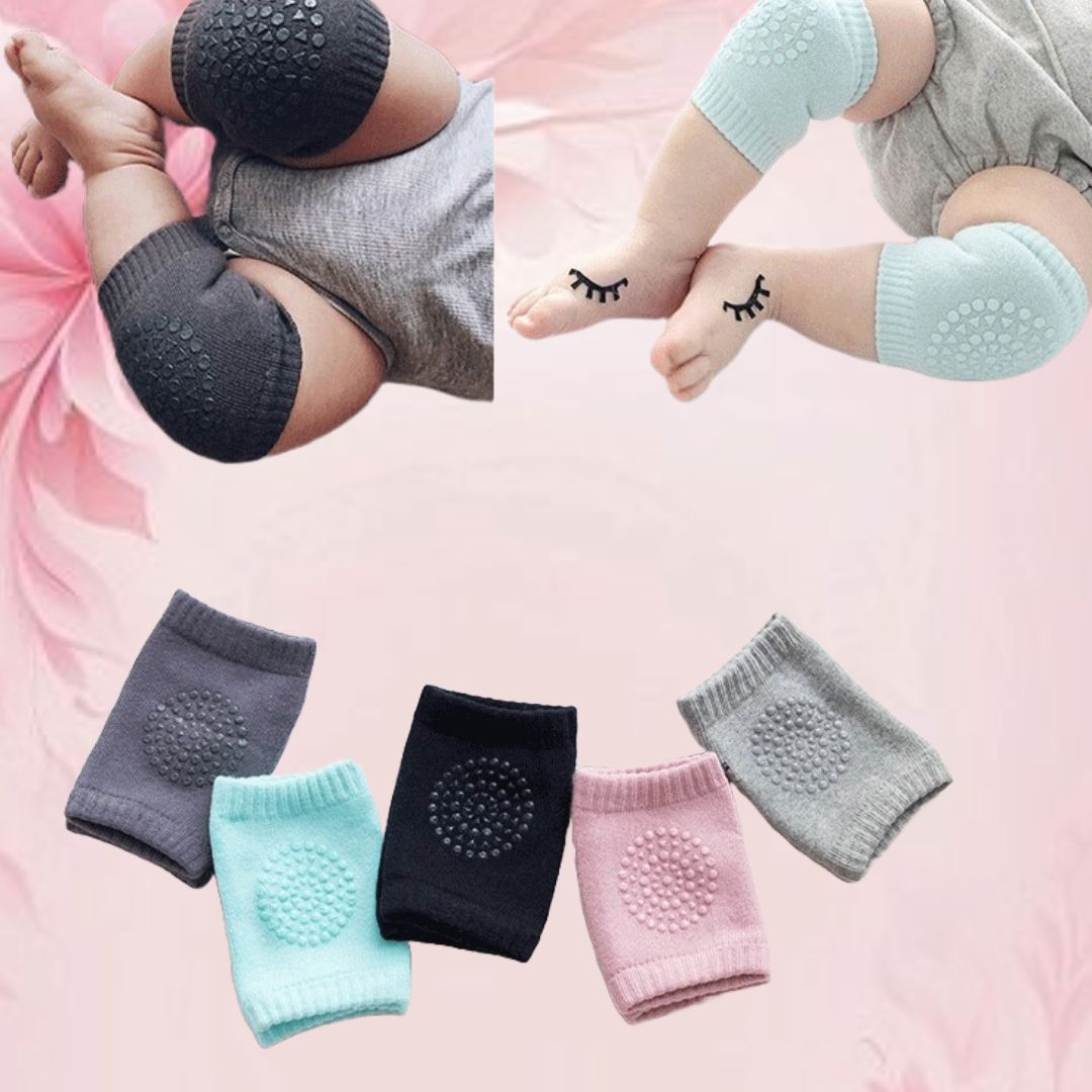 premium soft baby knee sleeves Multicolor Baby Knee Pads-image-47
