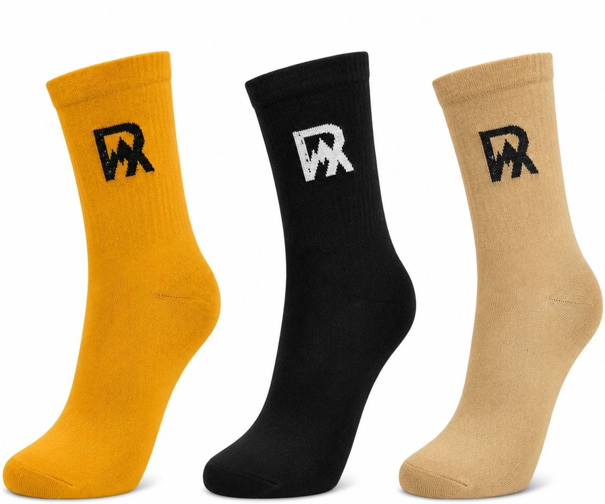 roadster Men Solid Mid-Calf/Crew-picture-39