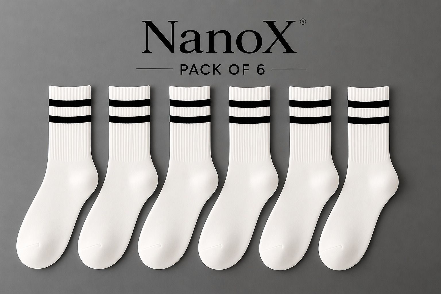 nanox Men Self Design Mid-Calf/Crew-picture-14