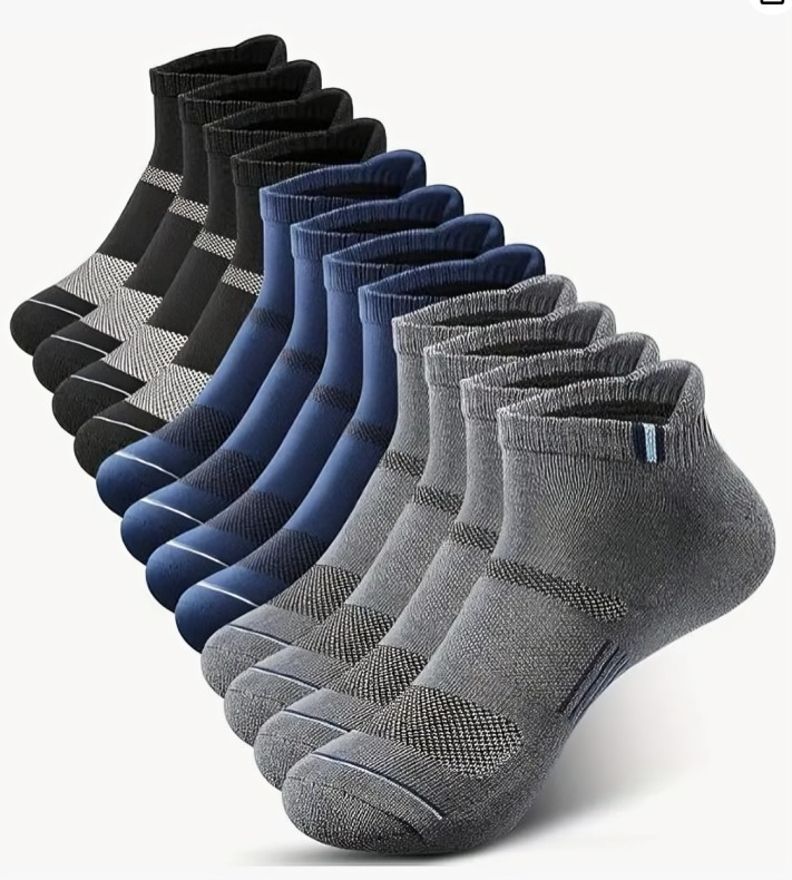 bahuzo Men Laser Cut, Embriodered Ankle Length, Low Cut-picture-10