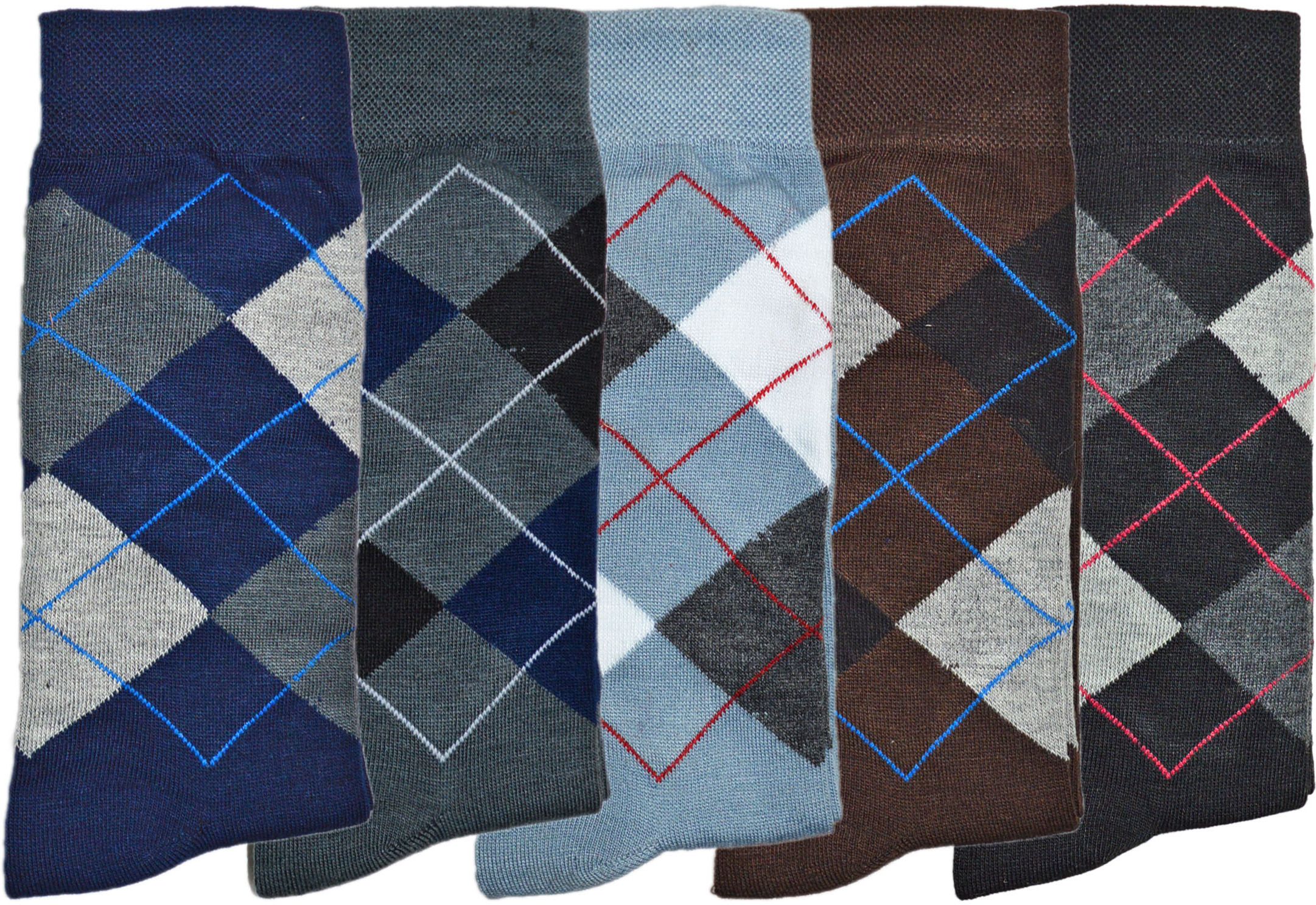 me stores Men Argyle Ankle Length, Calf Length, Knee High, Mid-Calf/Crew-picture-12
