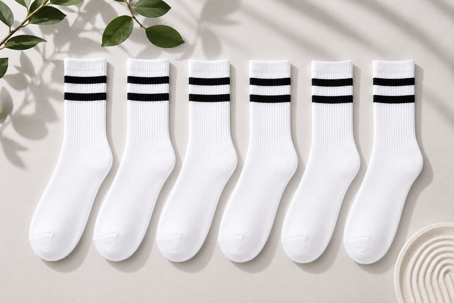 obama Men Striped Mid-Calf/Crew-picture-11