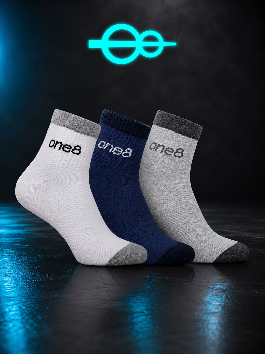 one8 Men Solid Ankle Length-picture-12