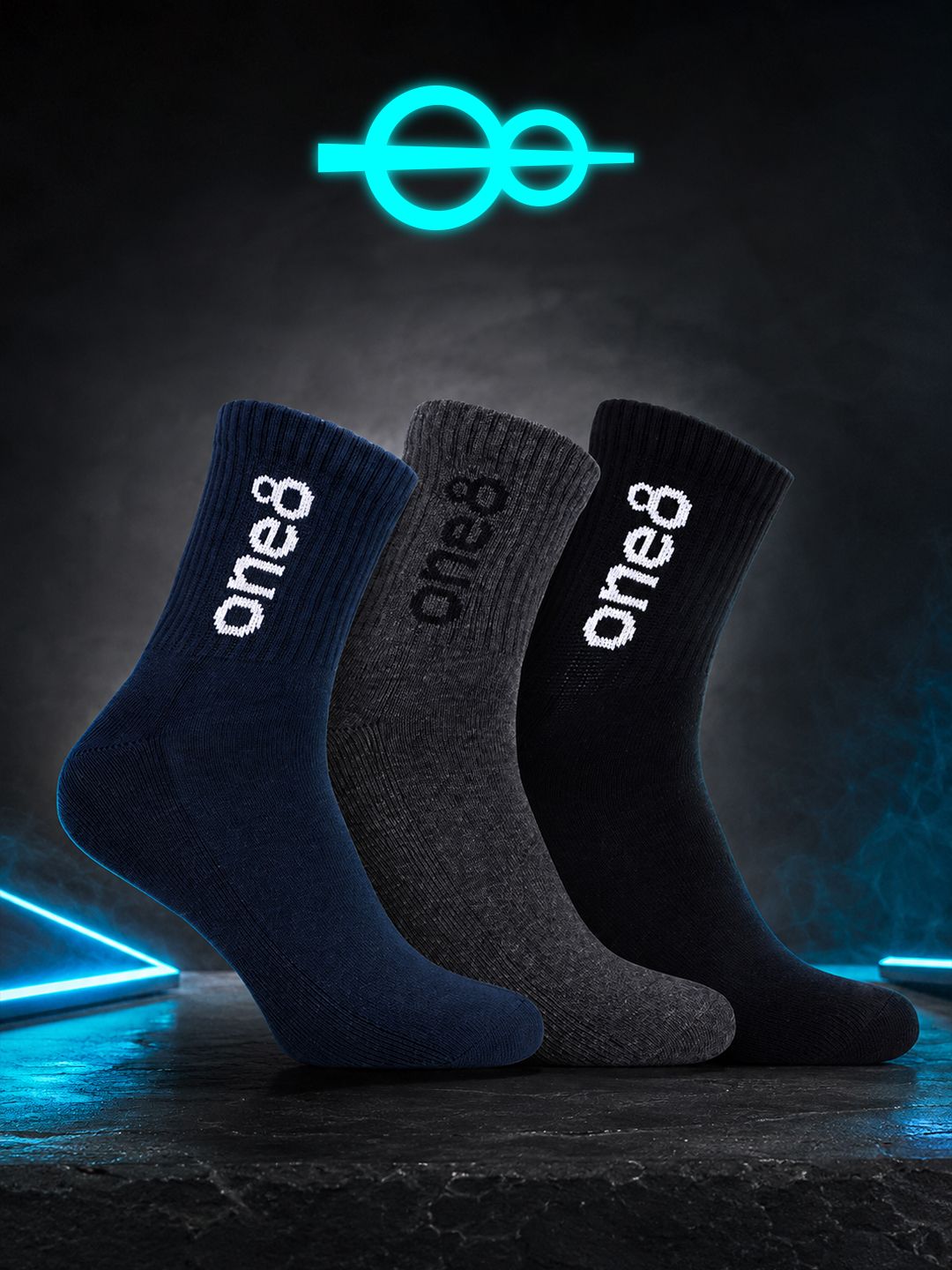 one8 Men Solid Ankle Length-picture-23