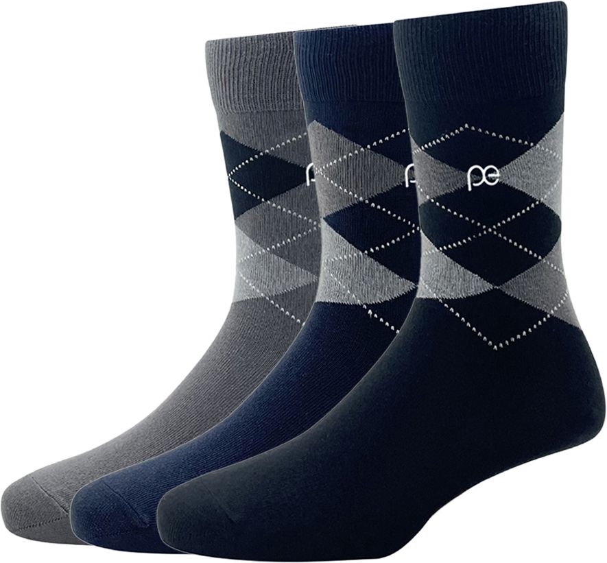 peter england Men Solid Calf Length-picture-28