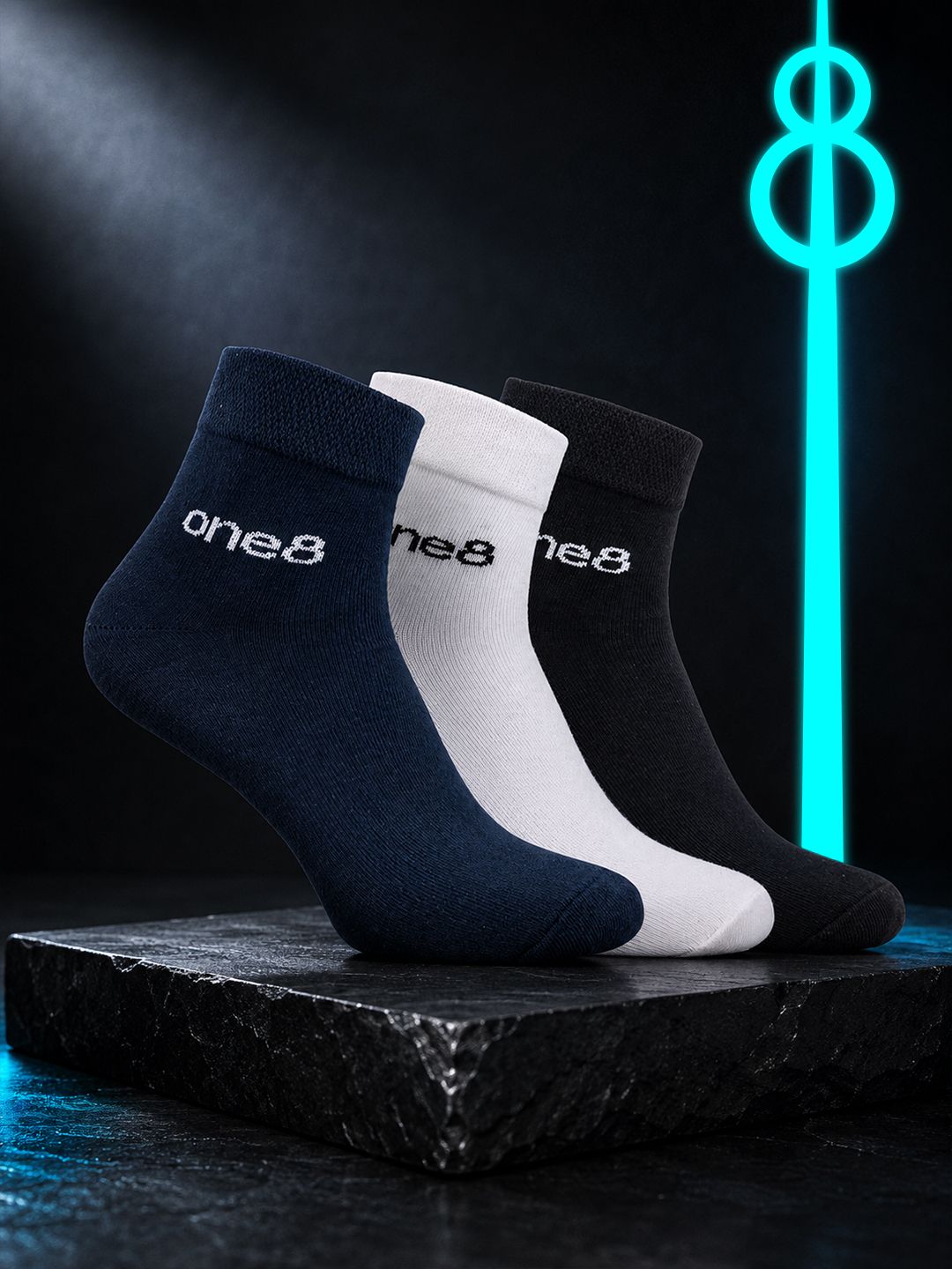 one8 Men Solid Ankle Length-picture-26