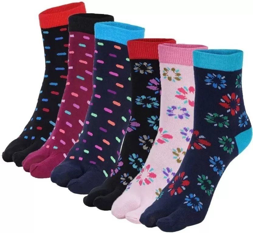 leafblu Women Graphic Print, Printed, Striped, Self Design Ankle Length, Low Cut-picture-15