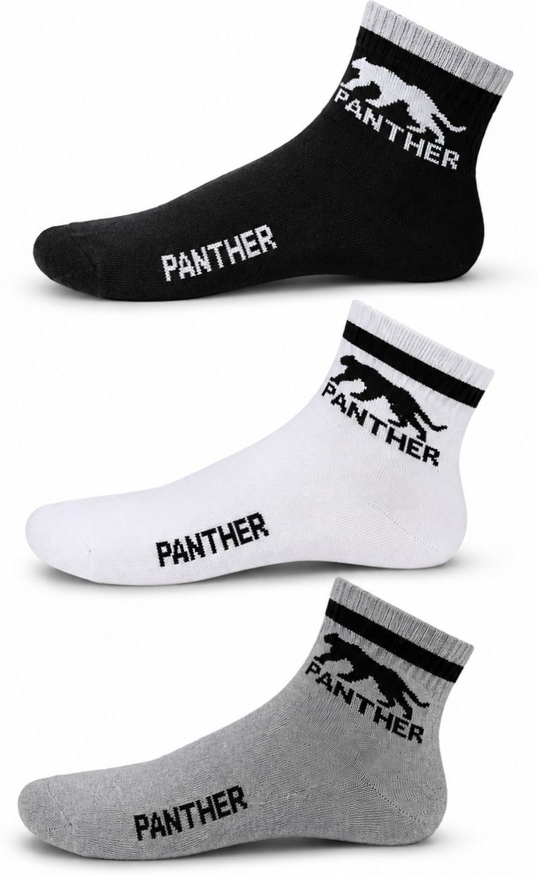 everstep Men Self Design, Solid Ankle Length-picture-24