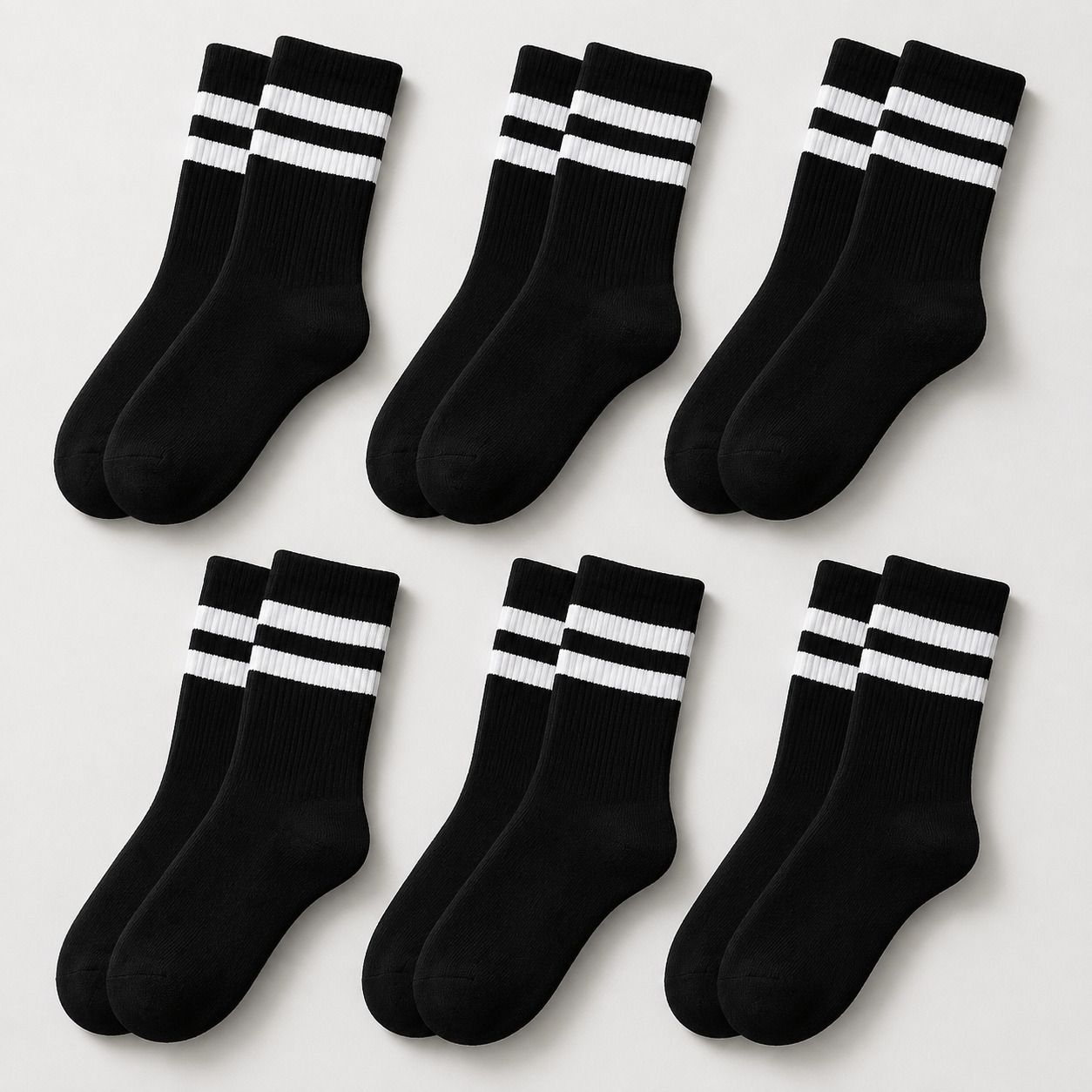 nanox Men Solid Mid-Calf/Crew-picture-29
