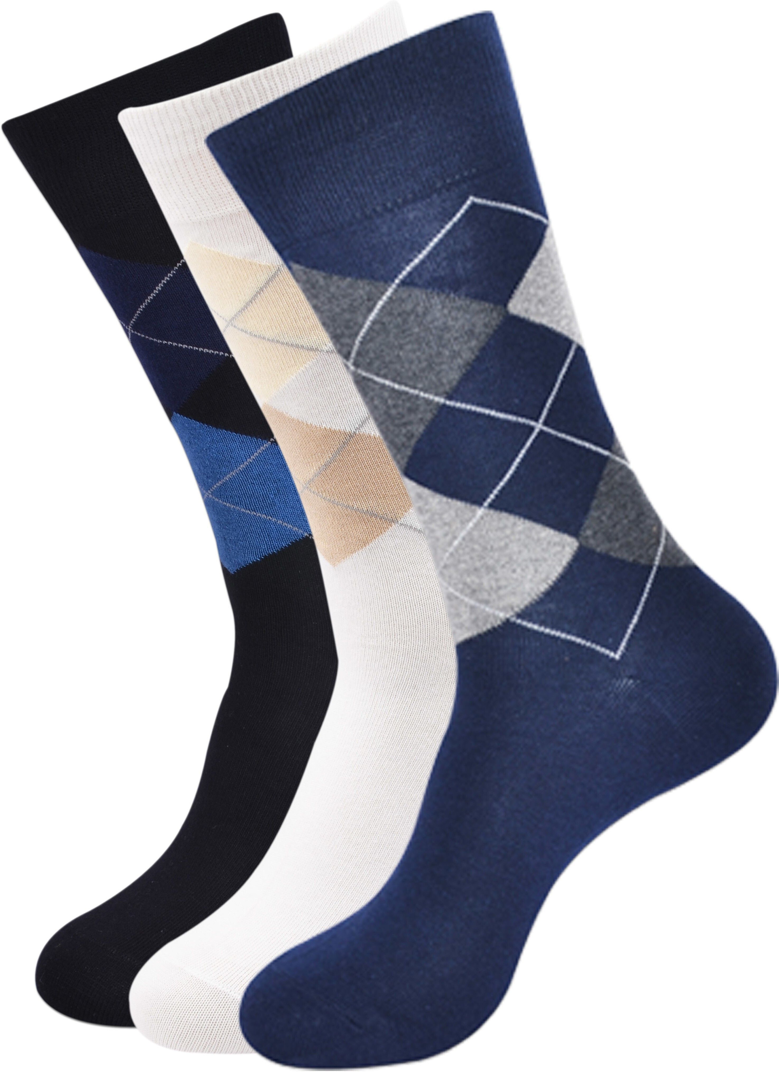 socksxpress Cotton Men Self Design Mid-Calf/Crew-picture-14