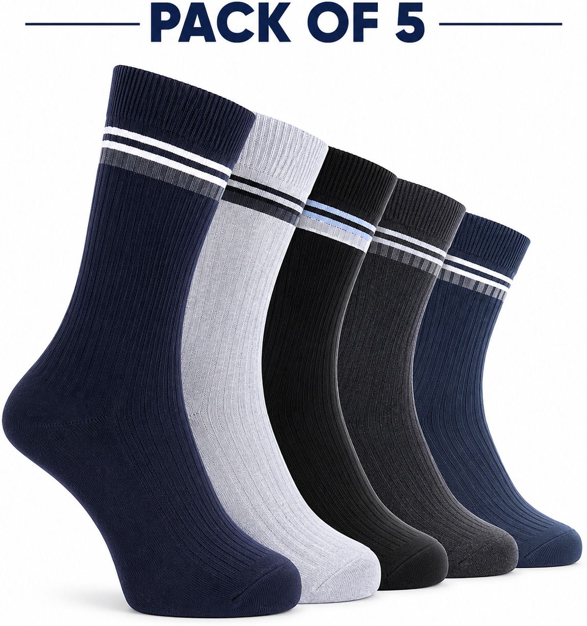 dollar Men Self Design Calf Length-picture-24
