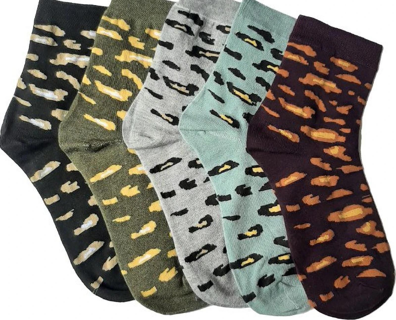 pradizo Women Animal Print Mid-Calf/Crew-picture-25