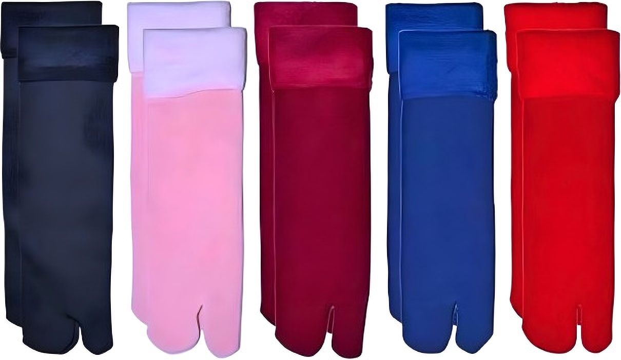 Women Solid Mid-Calf/Crew-image-4