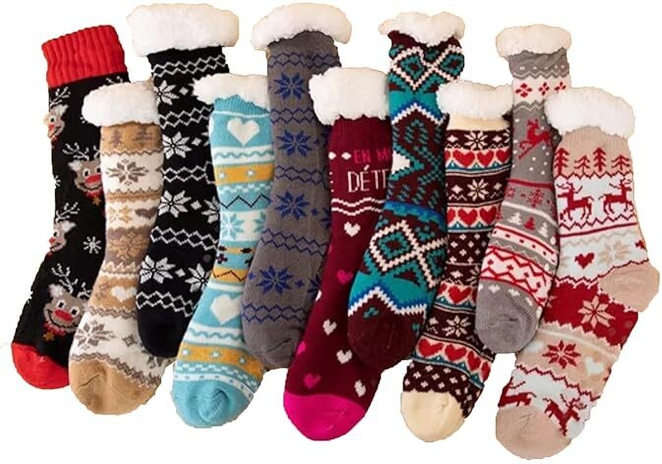 cluze Women Embriodered Mid-Calf/Crew-picture-19