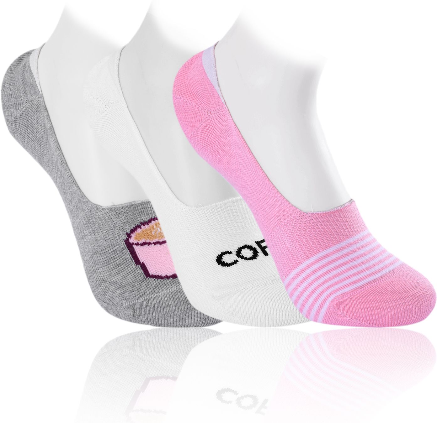 socksluv Women Self Design Peds/Footie/No-Show-picture-1