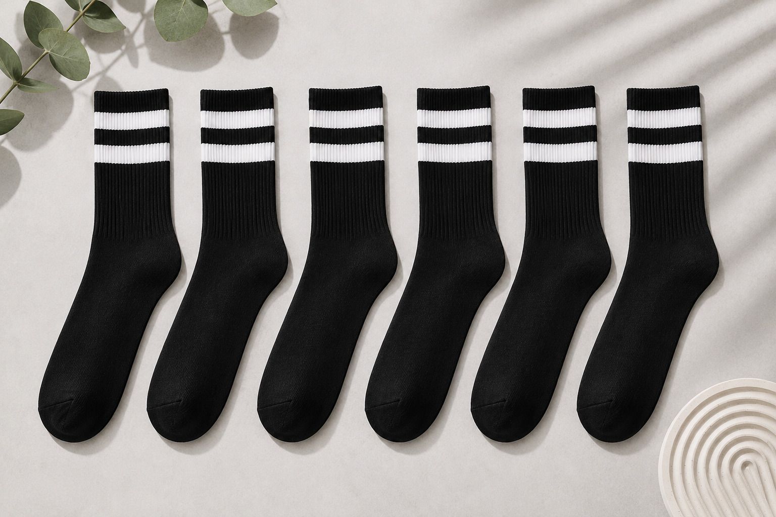 obama Men Striped Mid-Calf/Crew-picture-20