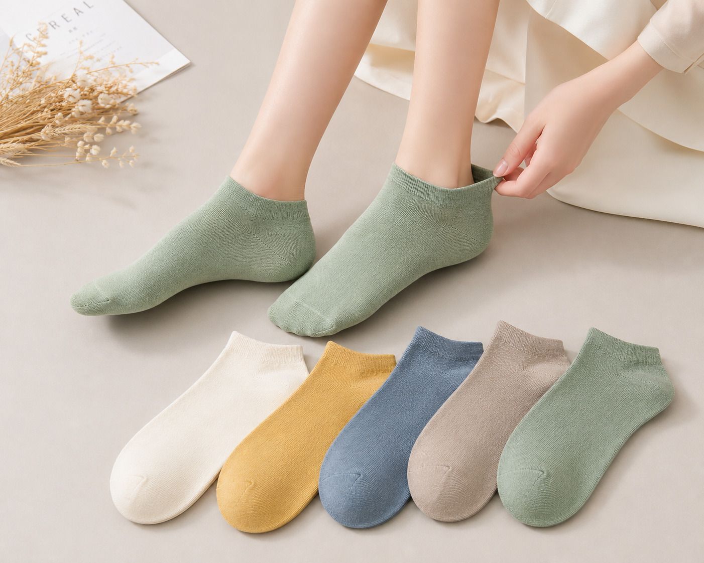 srgi Women Solid Ankle Length-picture-15