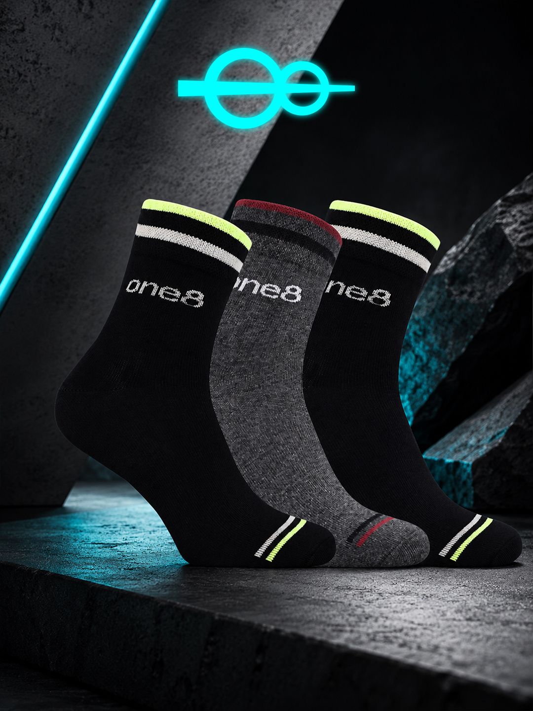 one8 Men Solid Ankle Length-picture-20