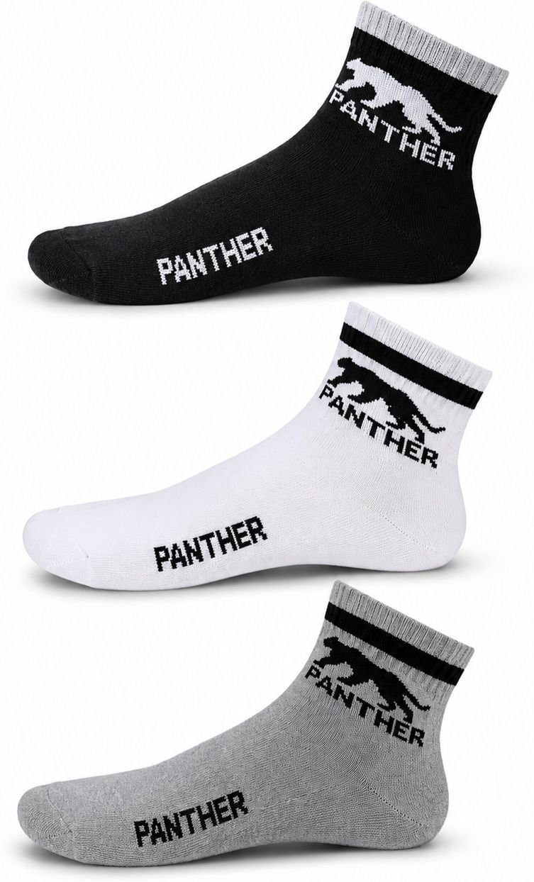 everstep Men Self Design, Solid Ankle Length-picture-40