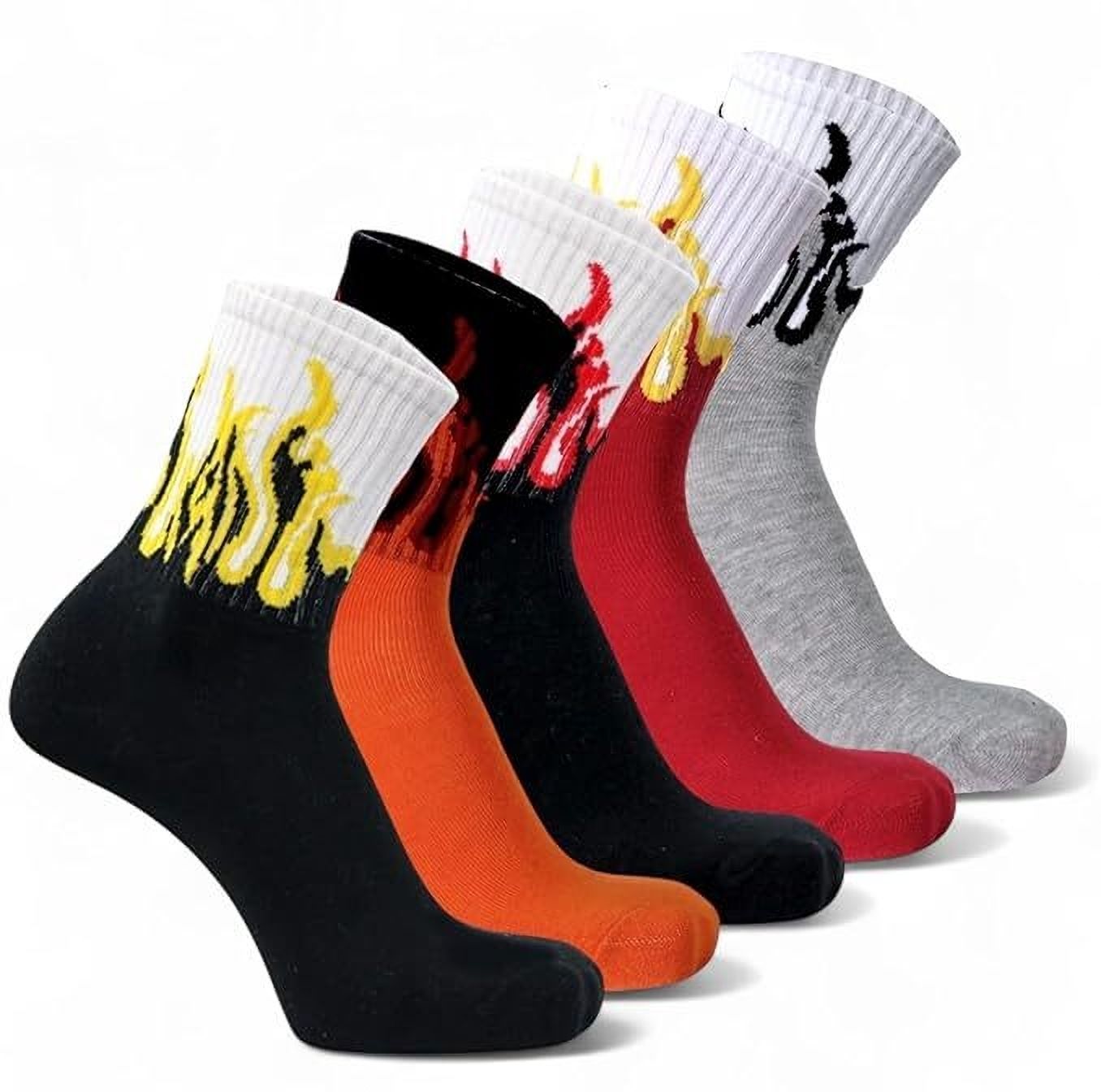 darviloza Men Graphic Print Mid-Calf/Crew-picture-24