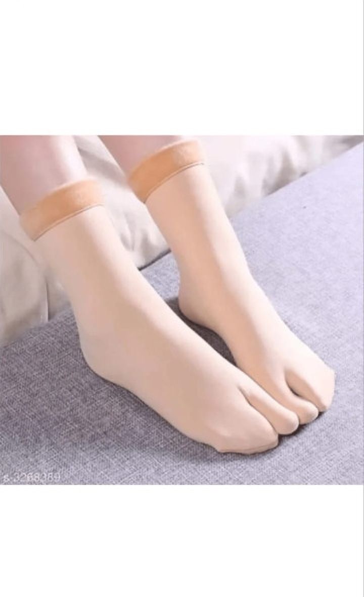 socksvision Women Solid Ankle Length, Calf Length-picture-0