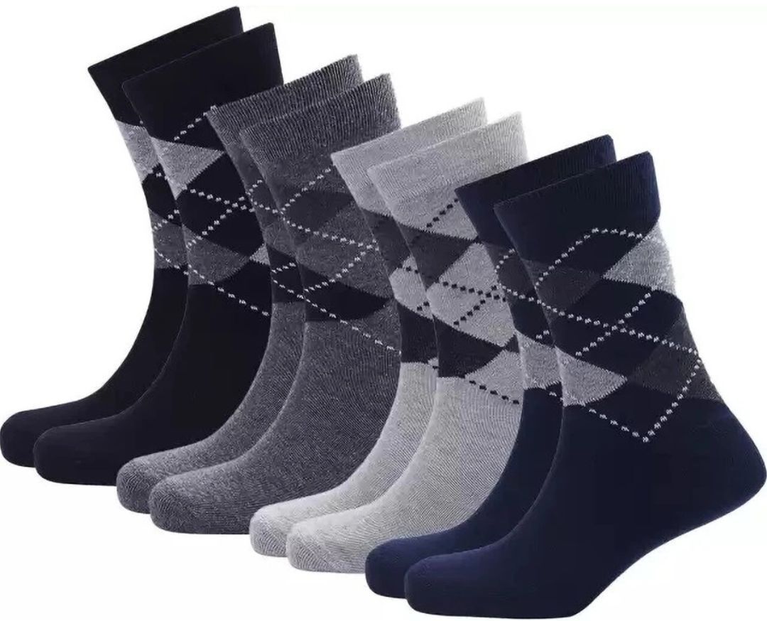 akeet trend Men Color Block Calf Length-picture-14