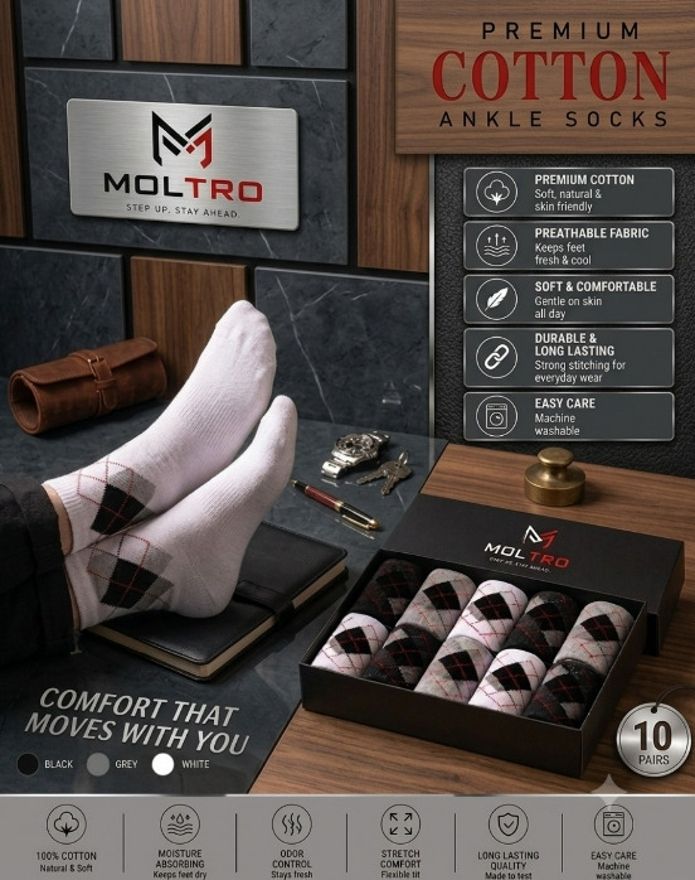 moltro Men Embriodered Ankle Length-picture-21