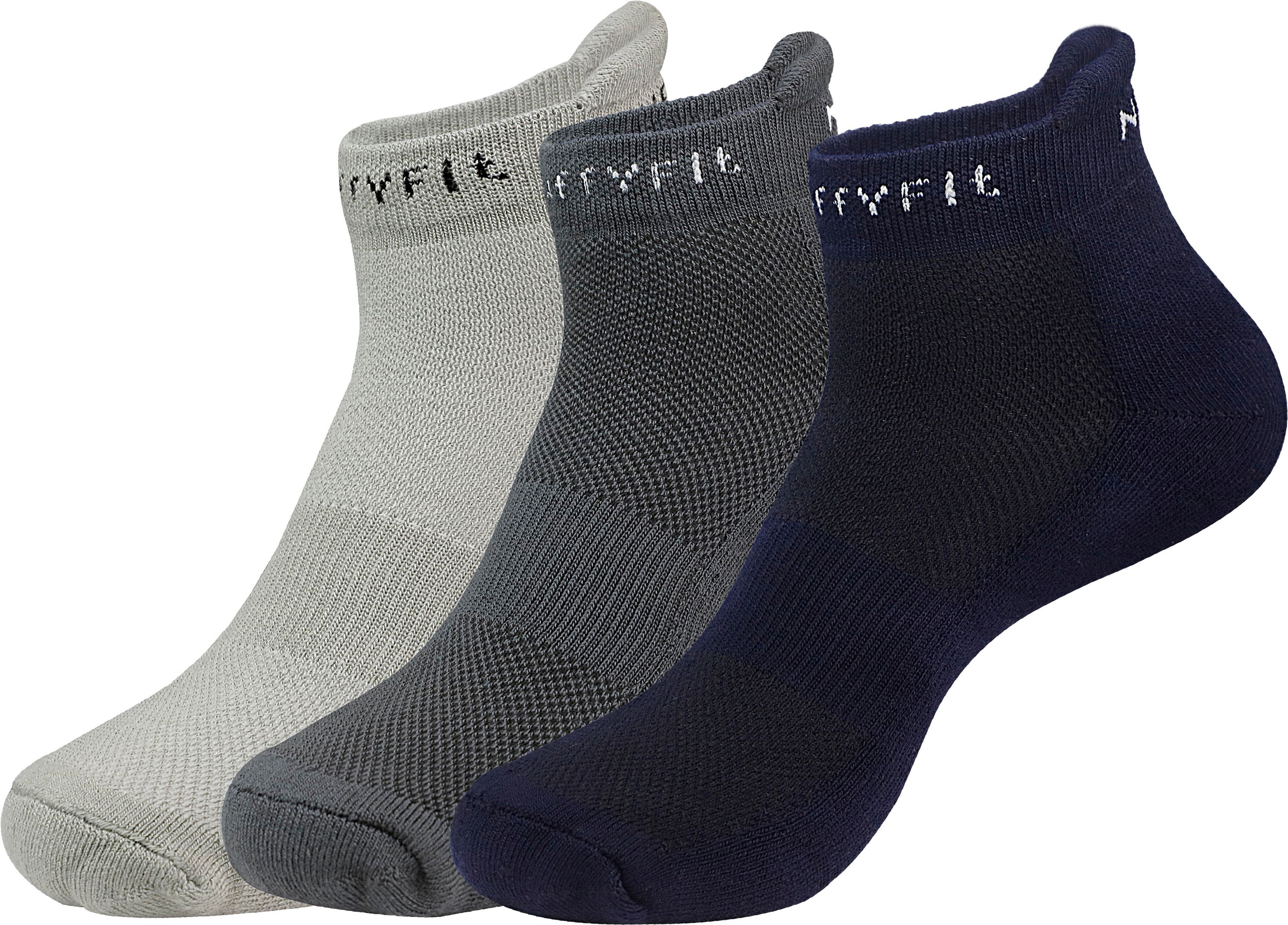 nescro FluffyFit Bamboo Ankle Socks For Men Men Solid Ankle Length-picture-23