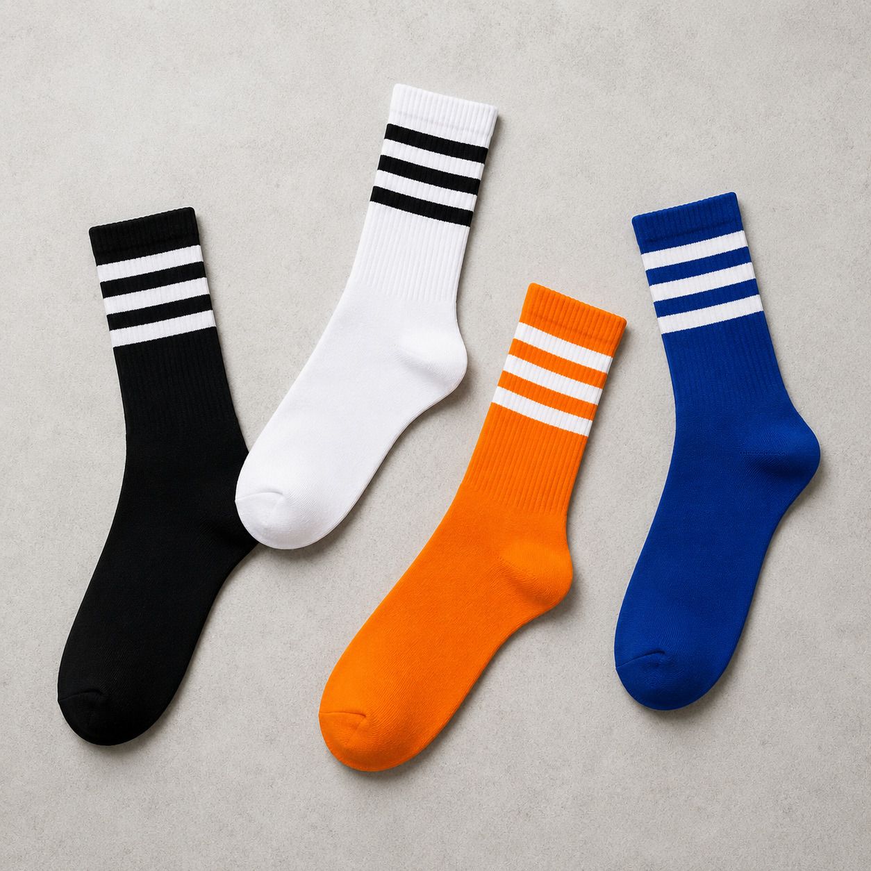 reney Men Solid Mid-Calf/Crew-picture-47