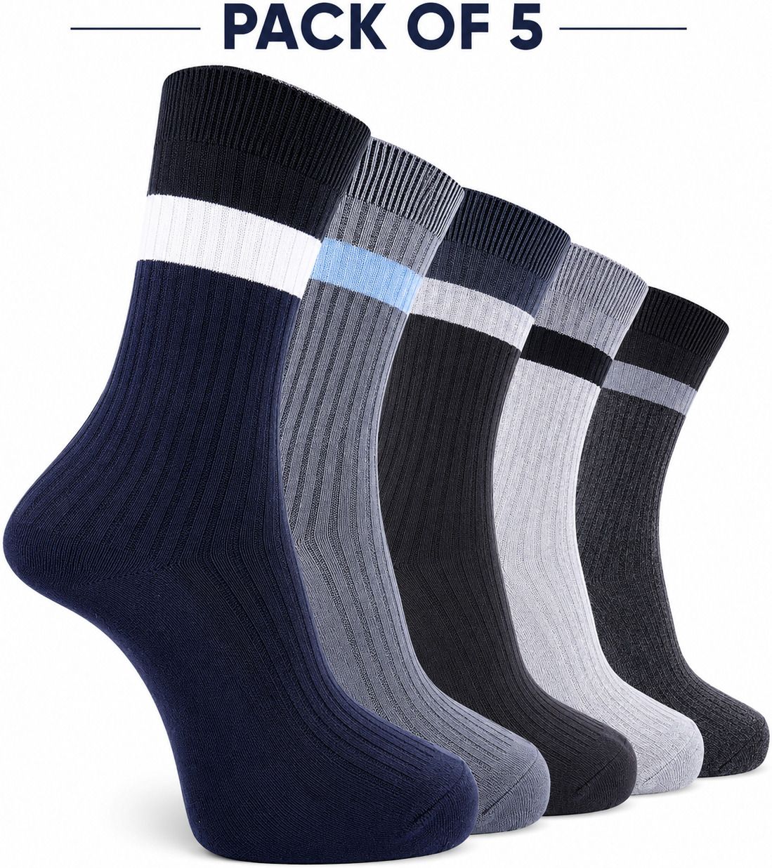 dollar Men Self Design Calf Length-picture-21