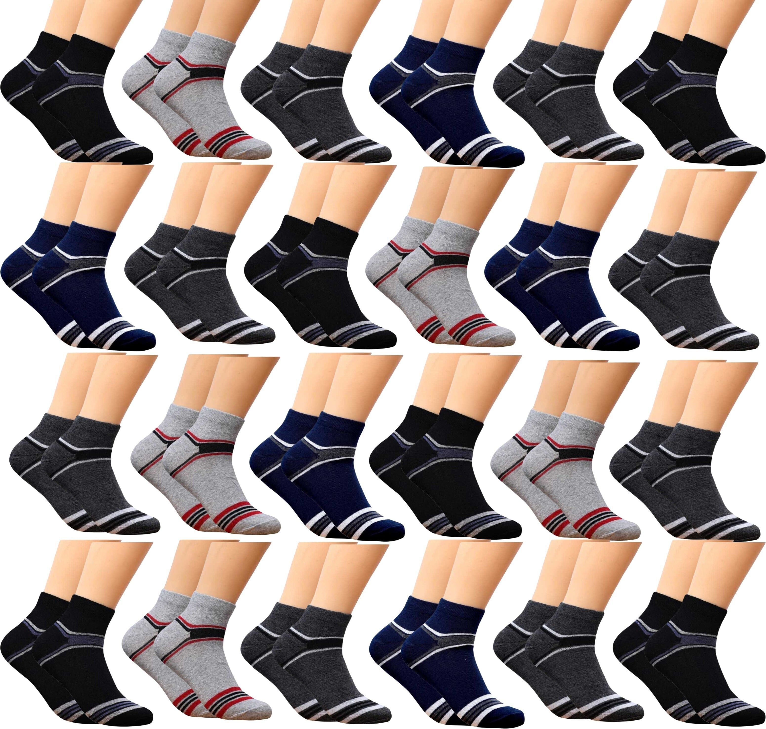vapindia Men Color Block Ankle Length-picture-16