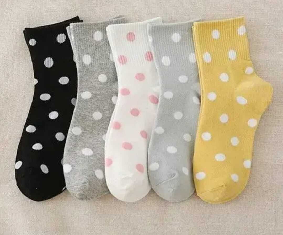 Women Polka Print Ankle Length-image-44