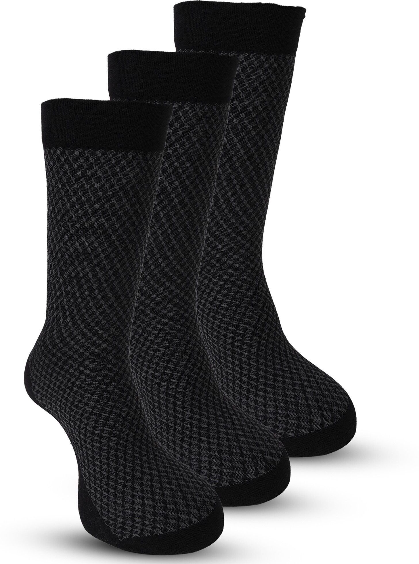 rysn Men Checkered Calf Length-picture-19