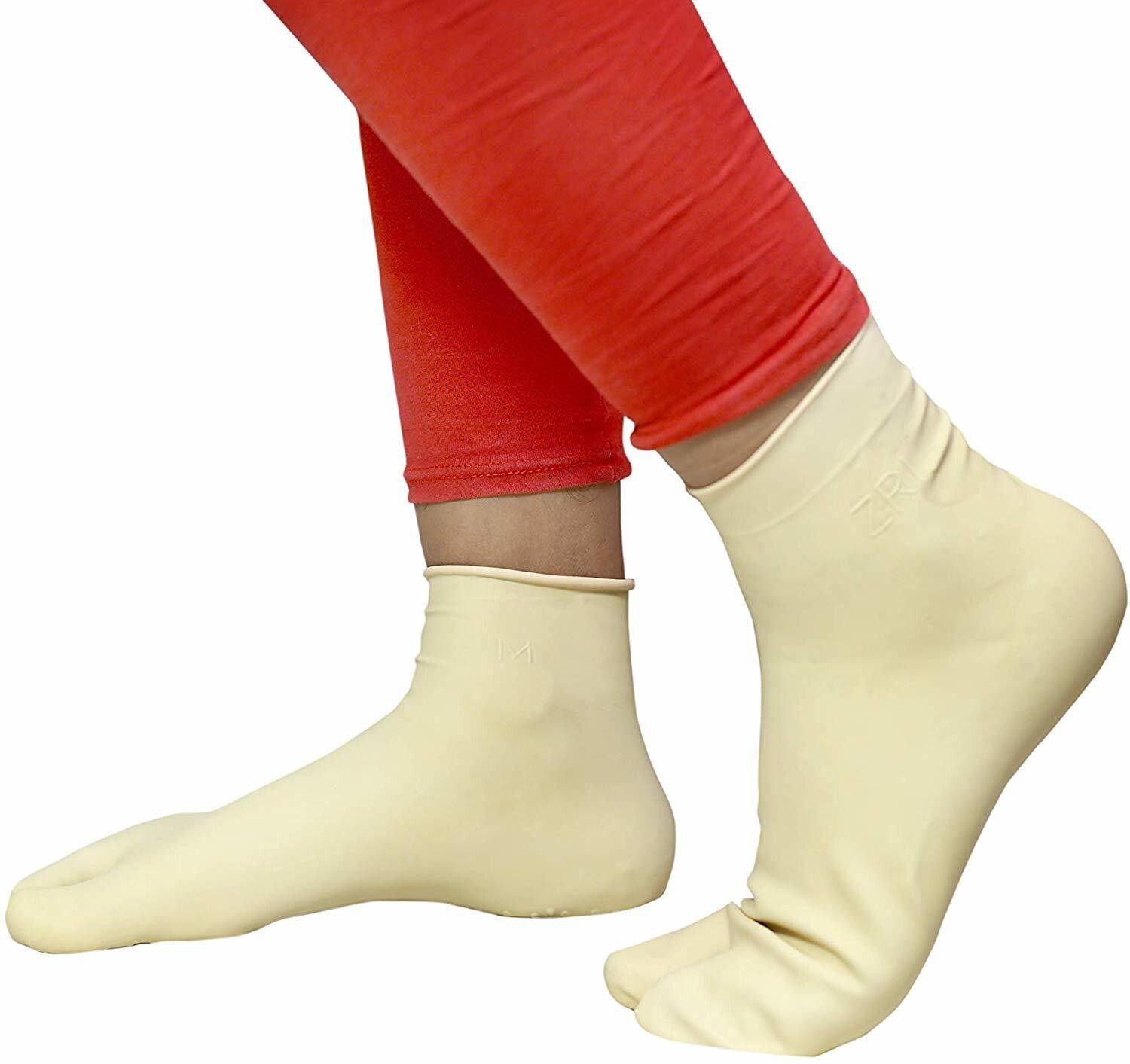 zency rubber industry Women Solid Mid-Calf/Crew-picture-11