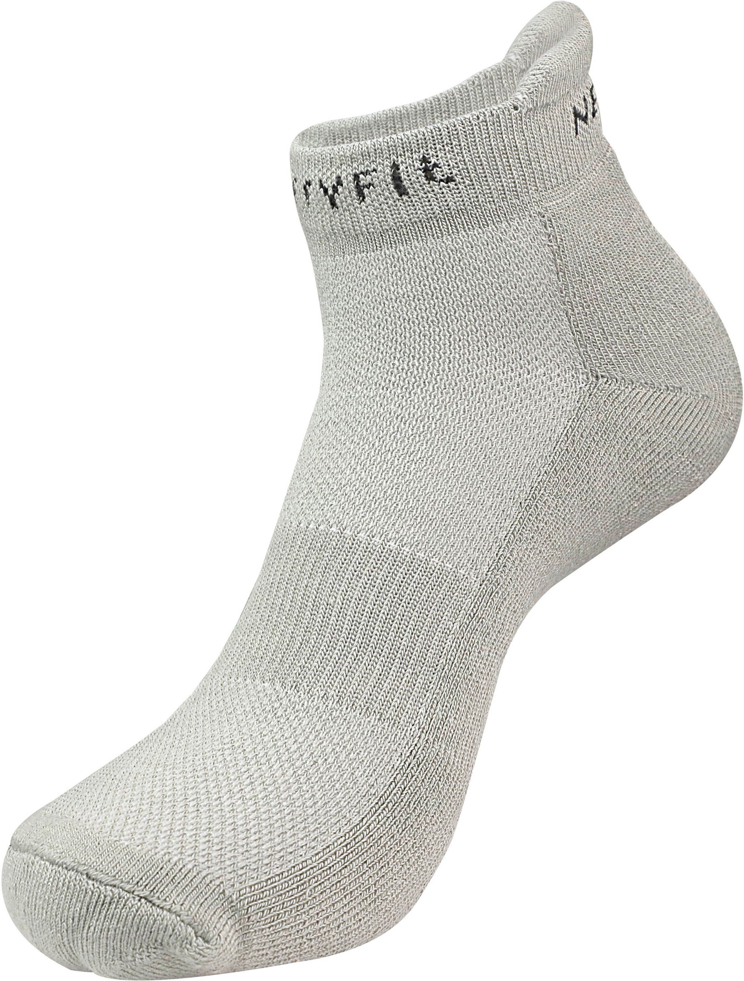 nescro FluffyFit Bamboo Ankle Socks For Men Men Solid Ankle Length-picture-10