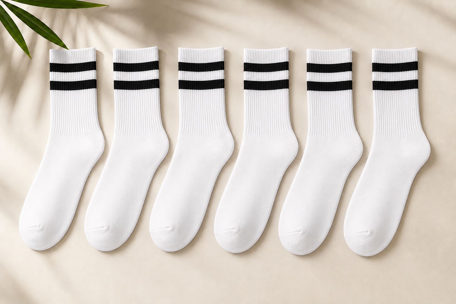 nanox Women Striped Mid-Calf/Crew-picture-28