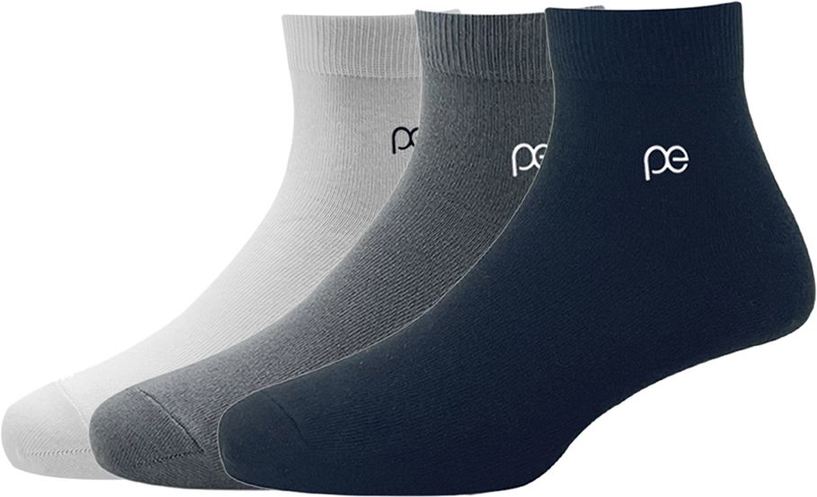 peter england Men Solid Mid-Calf/Crew-picture-24