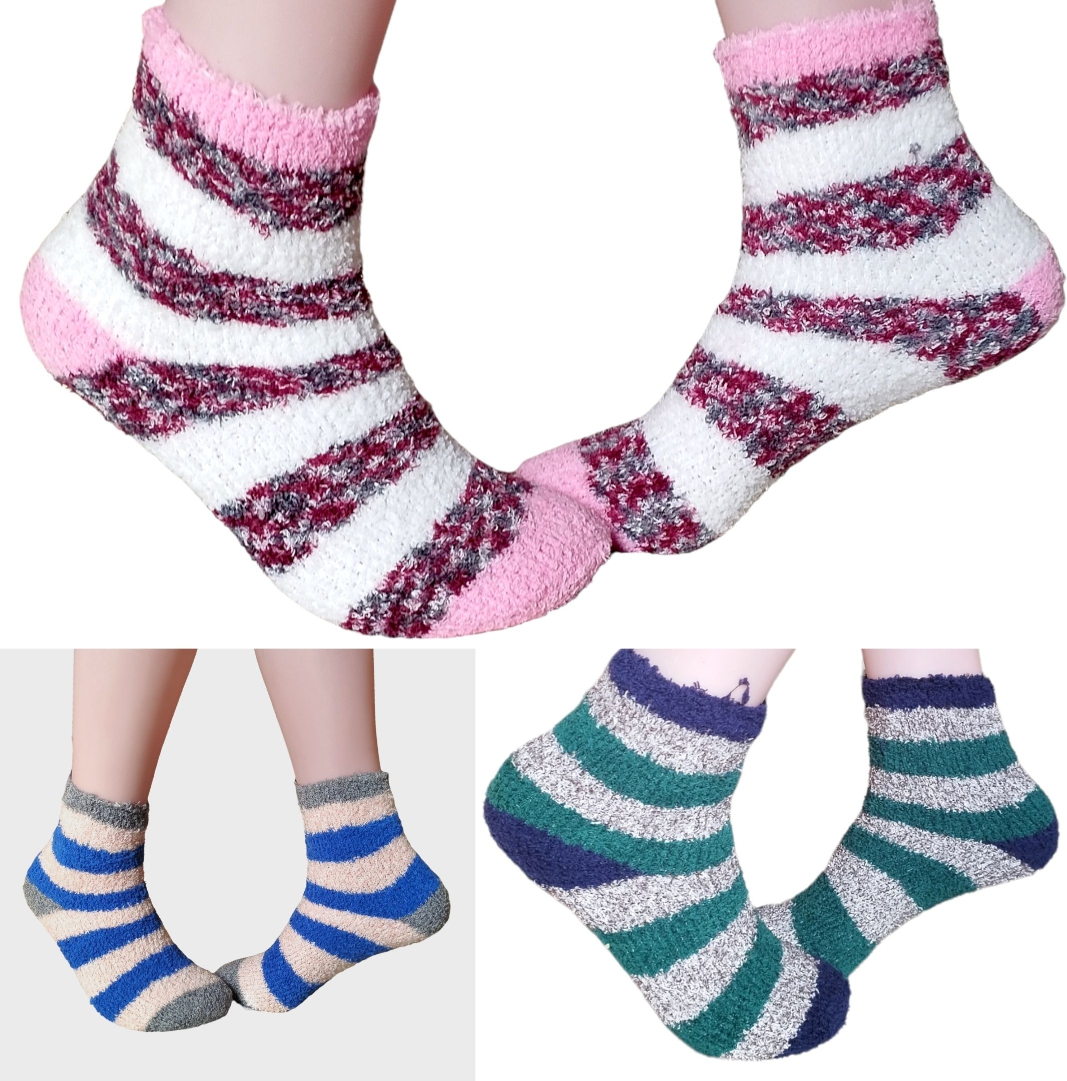 pollo loco Women Striped Ankle Length-picture-11