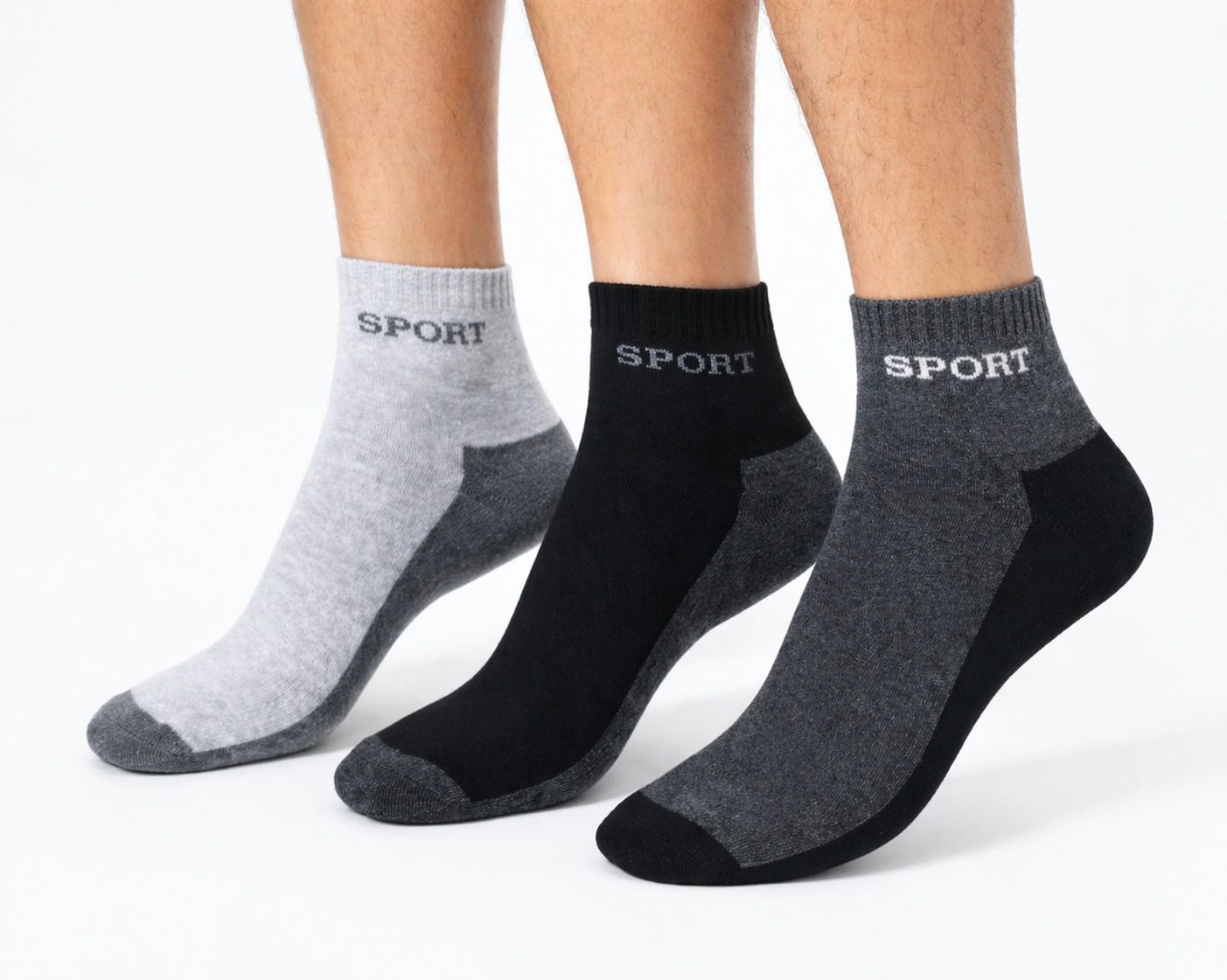 bahuzo Men Solid, Self Design Ankle Length-picture-25