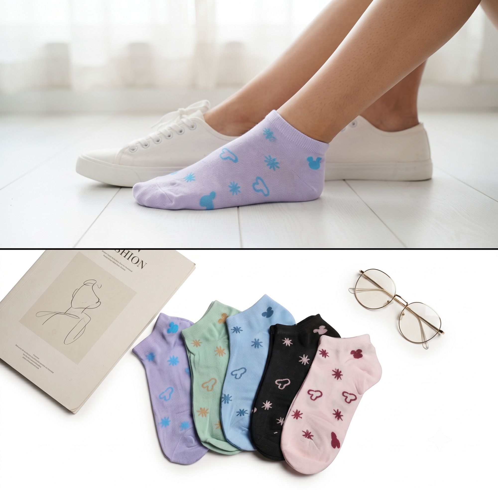 Women Solid Ankle Length-image-19