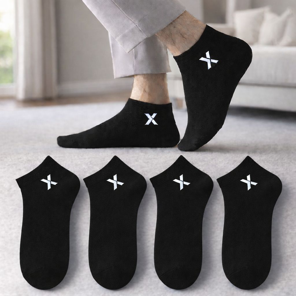 reckzoz Men Solid Ankle Length-picture-20