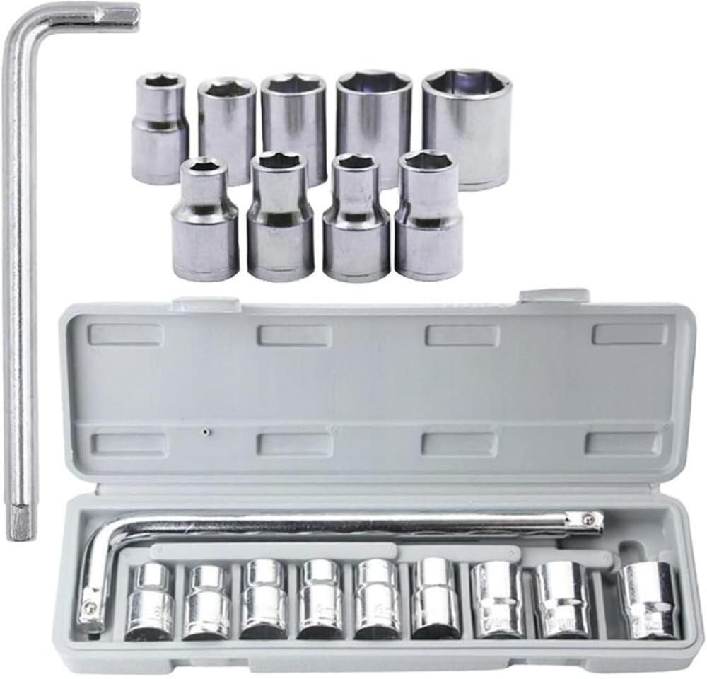 valueshop 10 Pieces Hand Tools Wrench Set Spanner Set Tool Kit Socket Set-picture-12