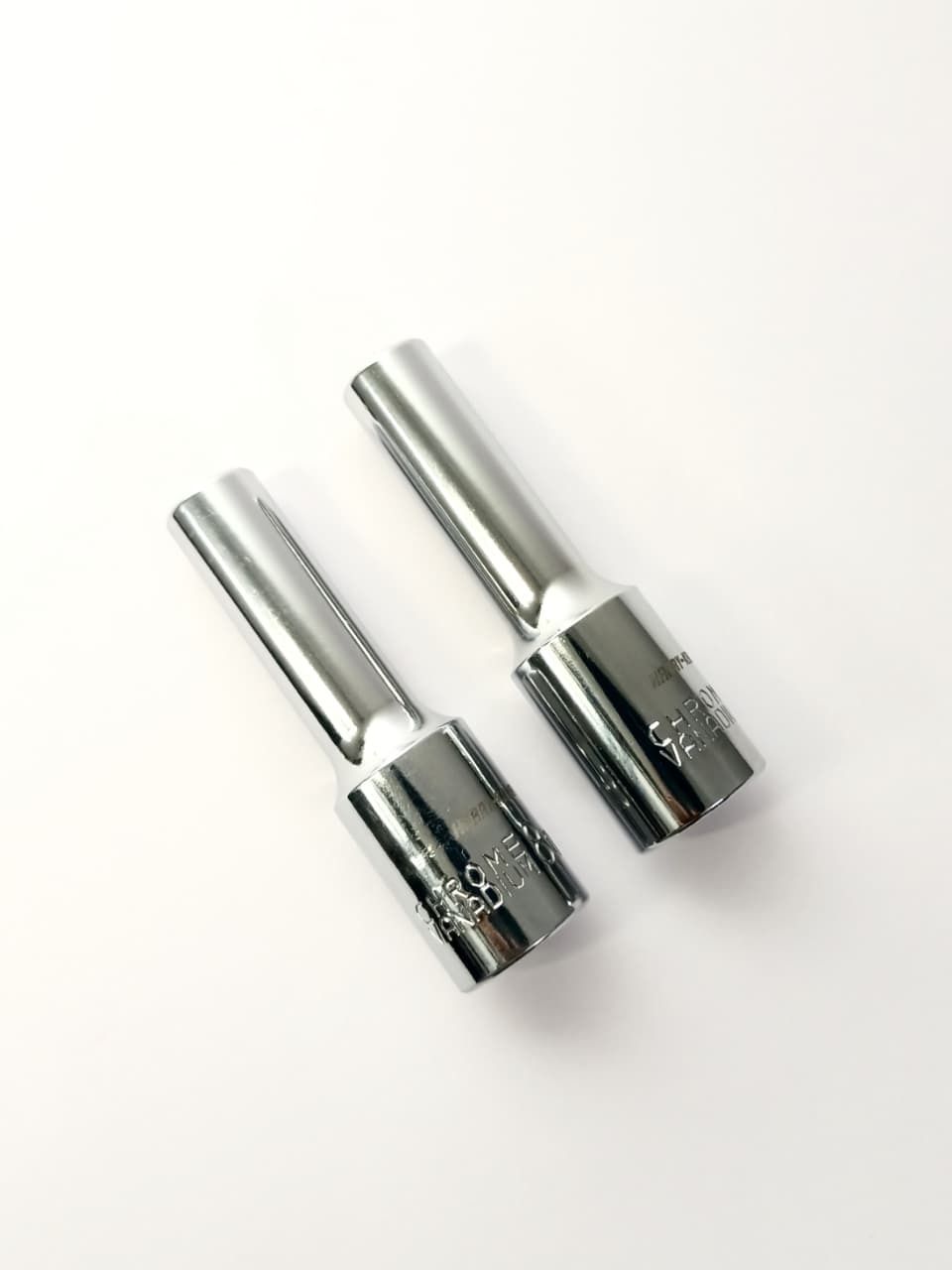 8mm and 10mm Long Socket 1/2 Inch Drive, Pack of 2, Durable Chrome Vanadium Socket Set-image-48
