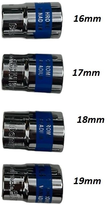 ghg 1/2" sd (16 & 17 & 18 & 19) Socket Set-picture-19