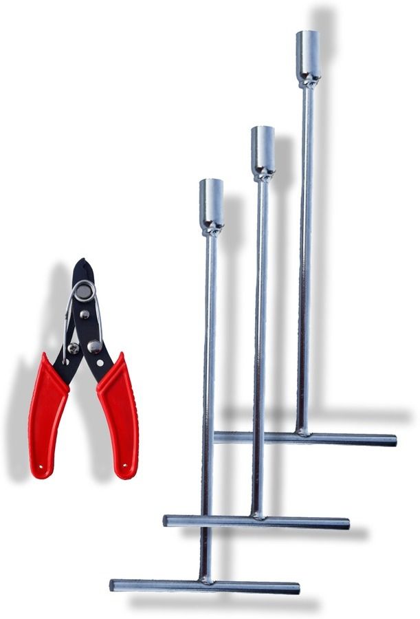 jiya S1224 STEEL T SPANNER - 8MM, 10MM, 12MM I WIRE CUTTER I EASY TO USE. Socket Set-picture-19