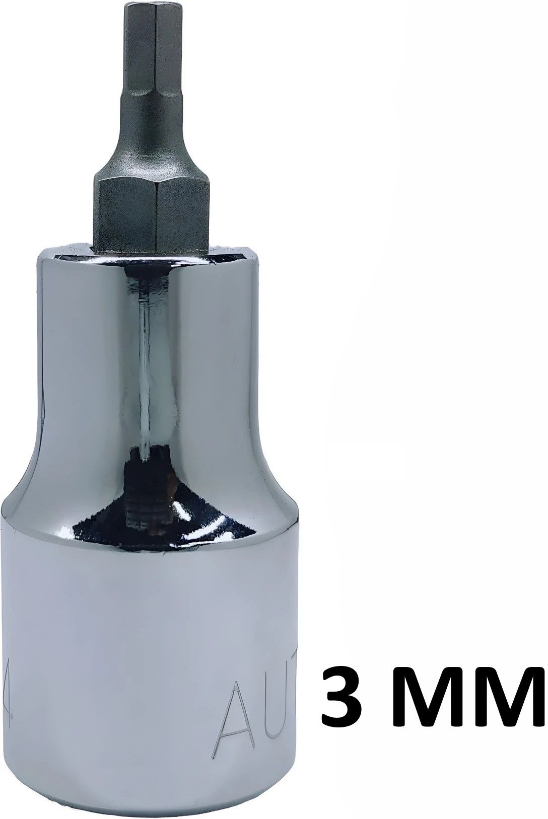 1/2" Drive 3mm, Hardened CRV Steel, Hex Allen Bit Socket Socket Set-image-10