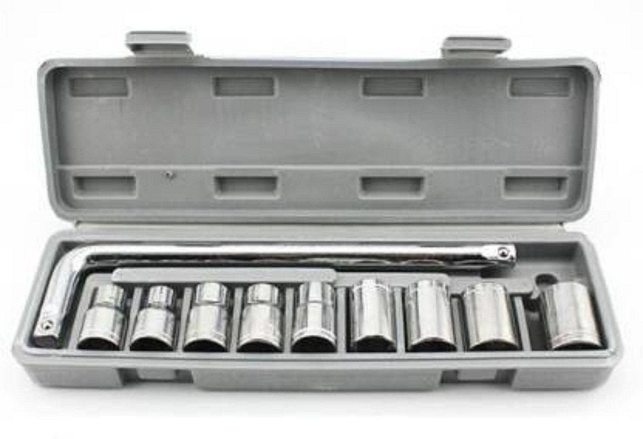 10 in 1 Socket Wrench Set Automobile Repair Tool Box Combination Hand Tool Socket Set
