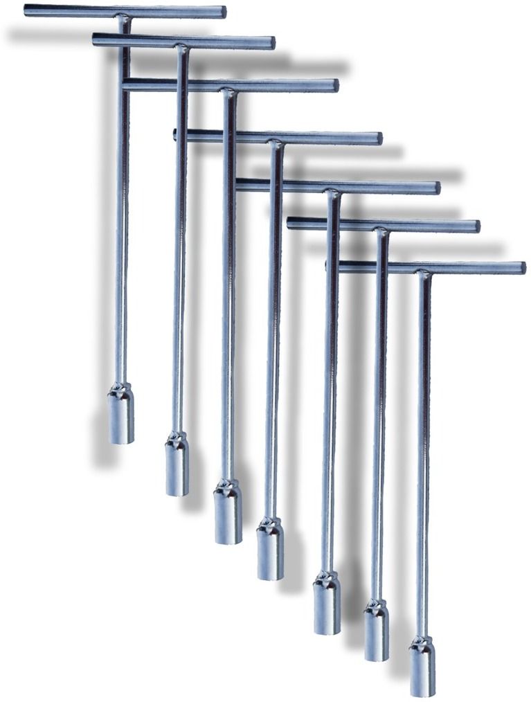 S1264 STEEL T SPANNER - 8MM, 10MM, 11MM, 12MM, 13MM, 14MM, 15MM I EASY TO USE. Socket Set